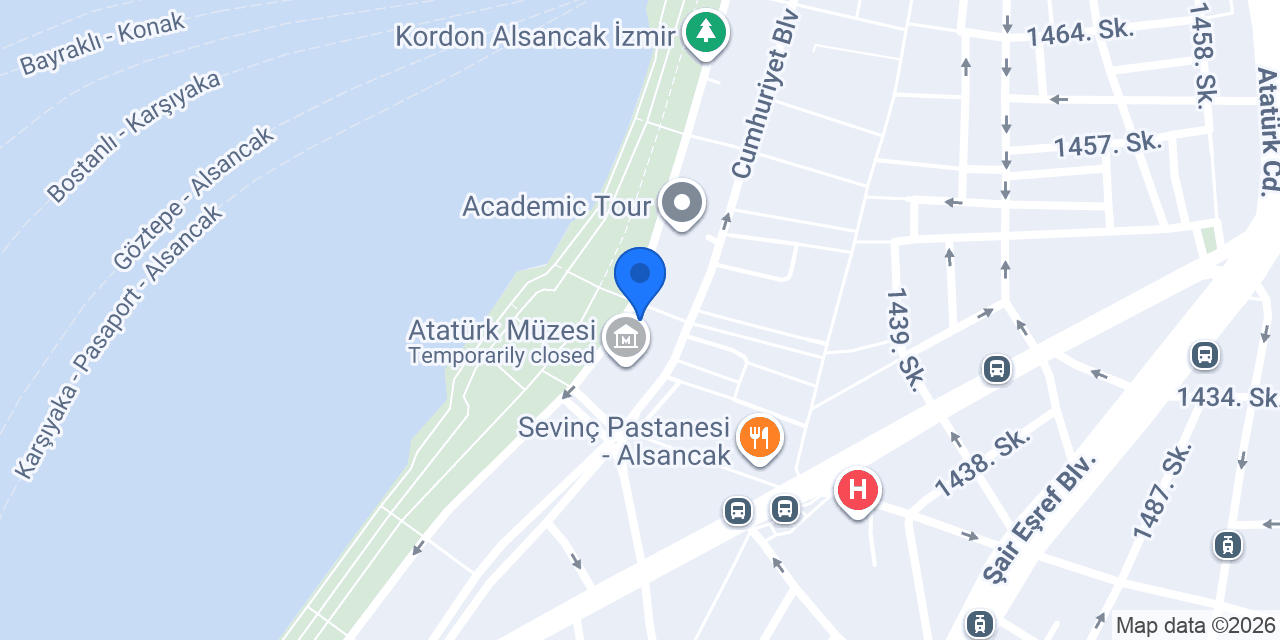 Nargileci Tosun Paşa konumu