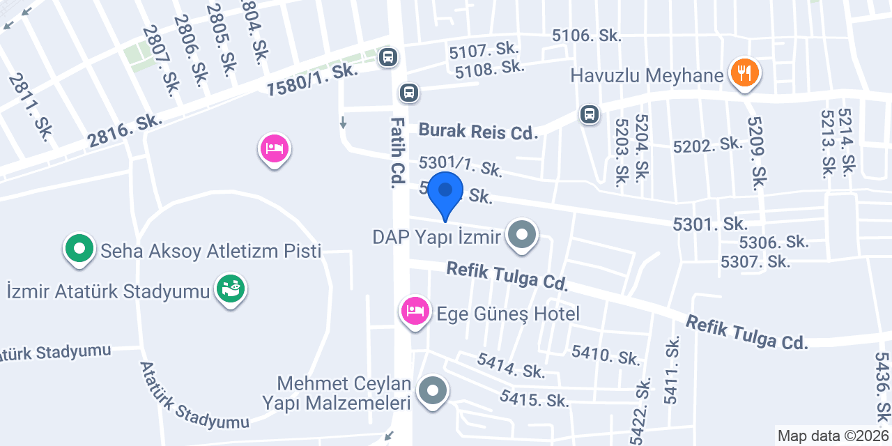 Beşok Taksi Dap Yapı konumu