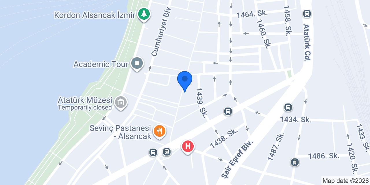 Diş Hekimi Levent Özdener konumu