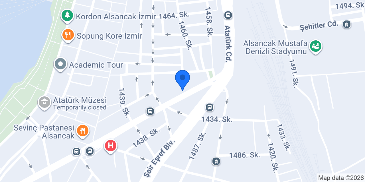 ALI KAMRANI ALSANCAK konumu