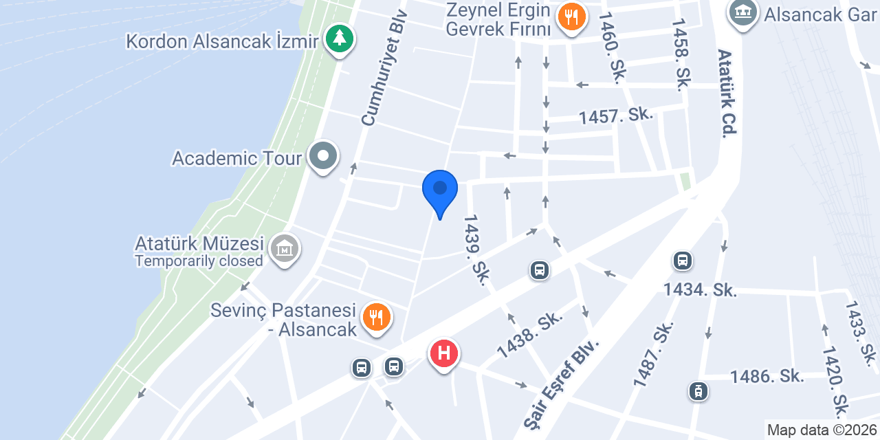 First Step Yurtdışı Eğitim İzmir konumu