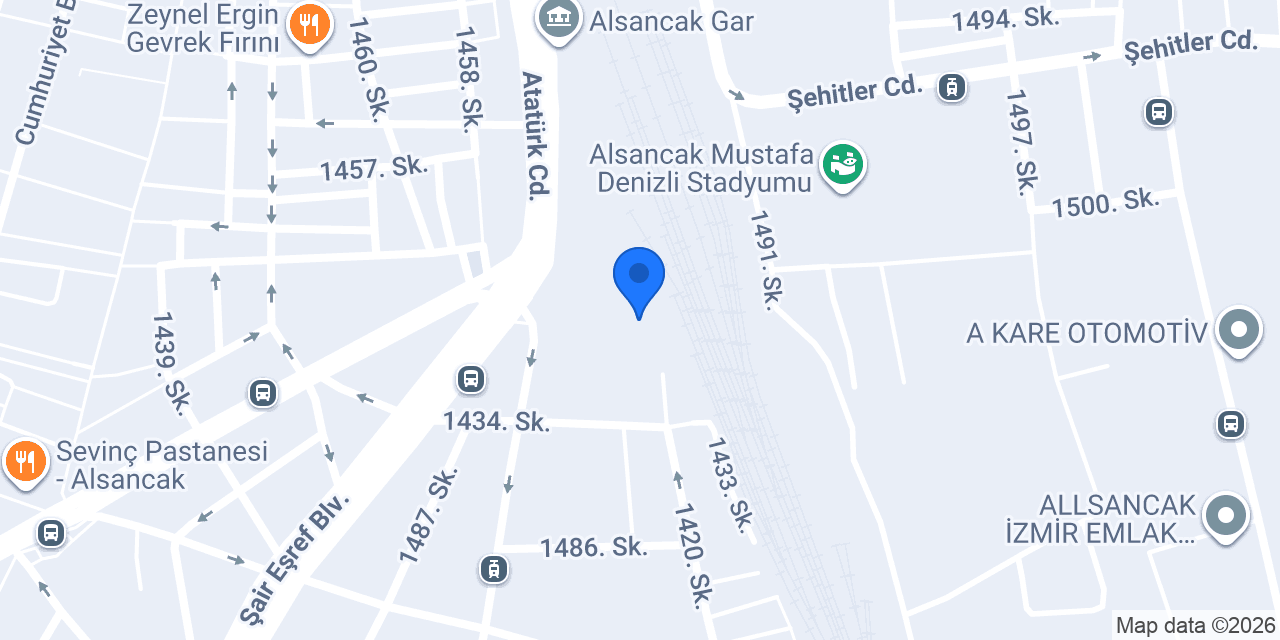 Zehra Çiçek Sanat Atölyesi konumu