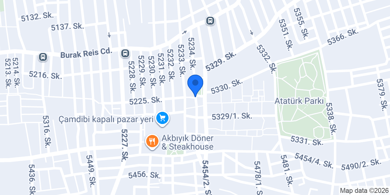 Çamdibi Polis Merkezi Amirliği konumu