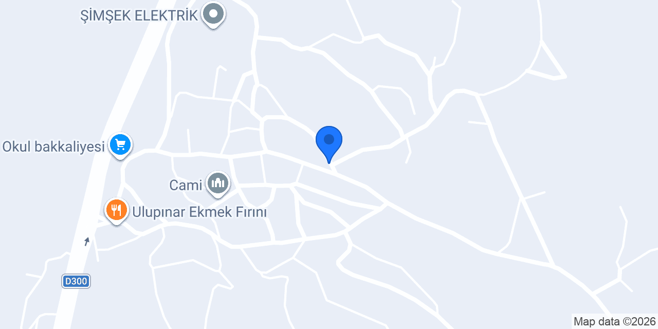 Aşağı Ulupınar Sağlık Ocağı konumu