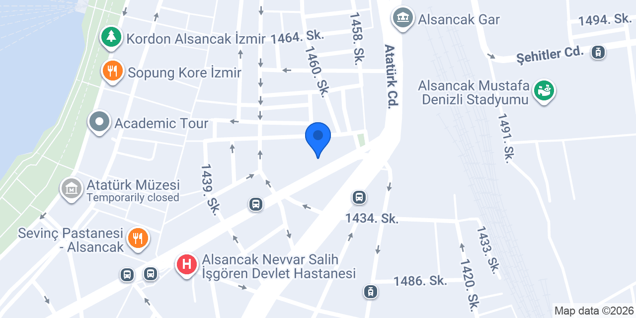 Uzman Diş Hekimi Deniz Çengelli - Emre Çengelli , Endodonti & Çene Cerrahisi Kliniği konumu