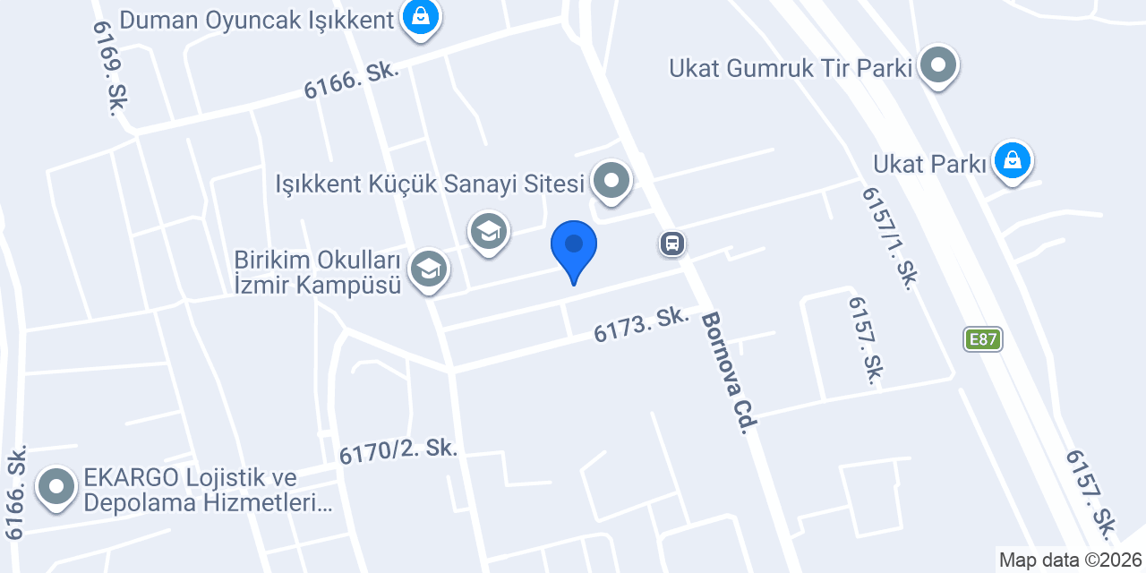 OKİ Balık Evi konumu