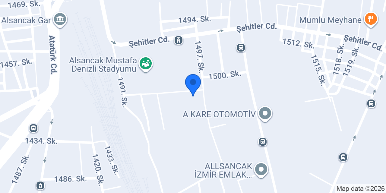 EVORA IZMIR konumu