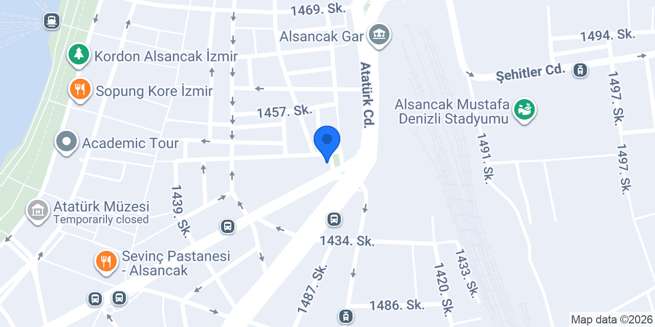 Minerva Çocuk ve Ebeveyn Gelişim Merkezi konumu