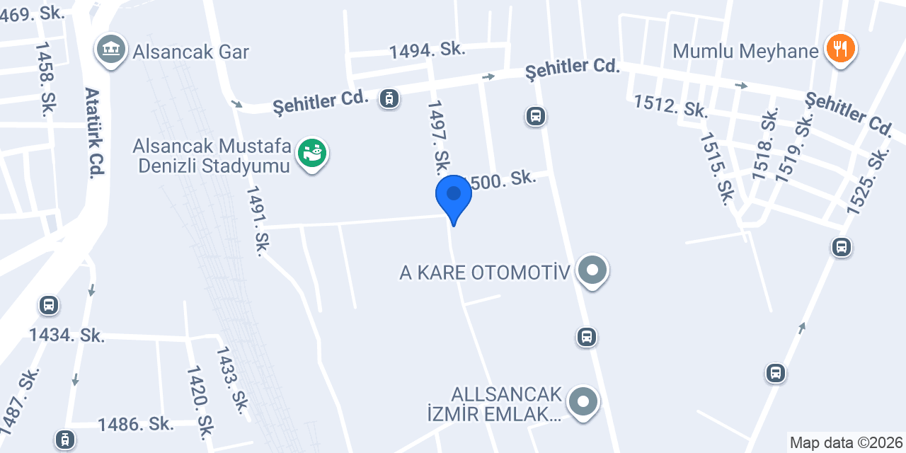 SERVİS EGE - Eldiven Deposu konumu