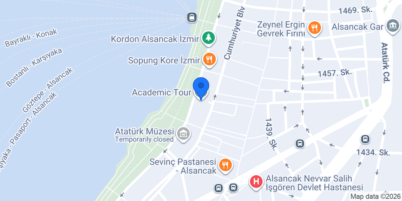 Academic Tour konumu