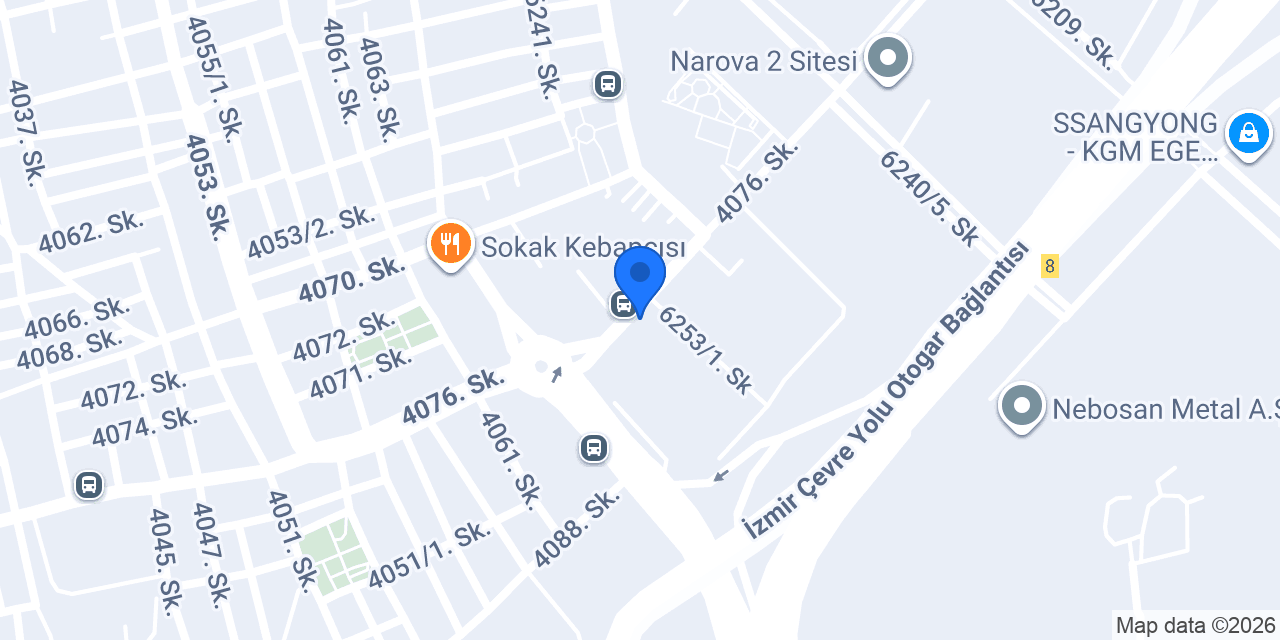 Barkan Turizm Taşımacılık Tic. Ltd. Şti. konumu