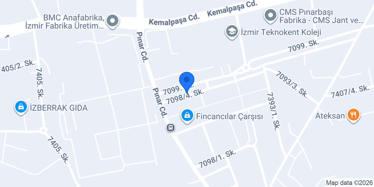 Hassan Endüstriyel Mutfak konumu