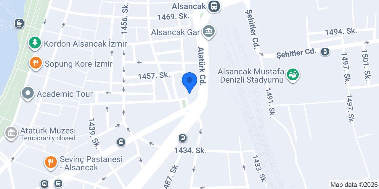 British Consulate Izmir konumu