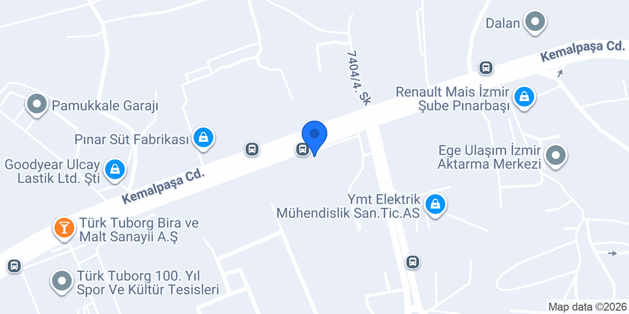 Pınar Su Genel Müdürlük konumu