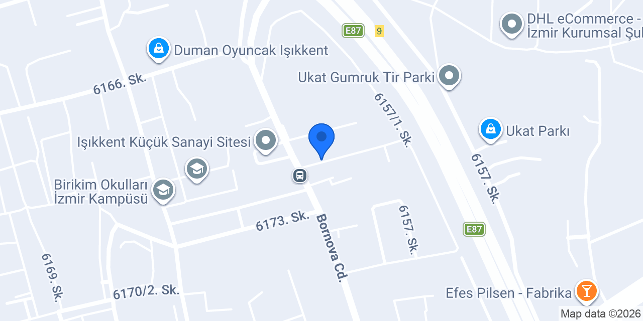 ÇELEBİ BRÜLÖR DOĞALGAZ konumu