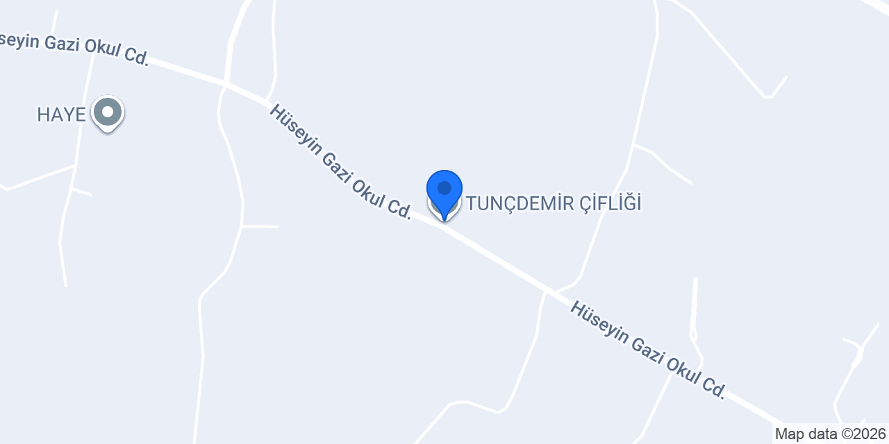 TUNÇDEMİR ÇİFLİĞİ konumu