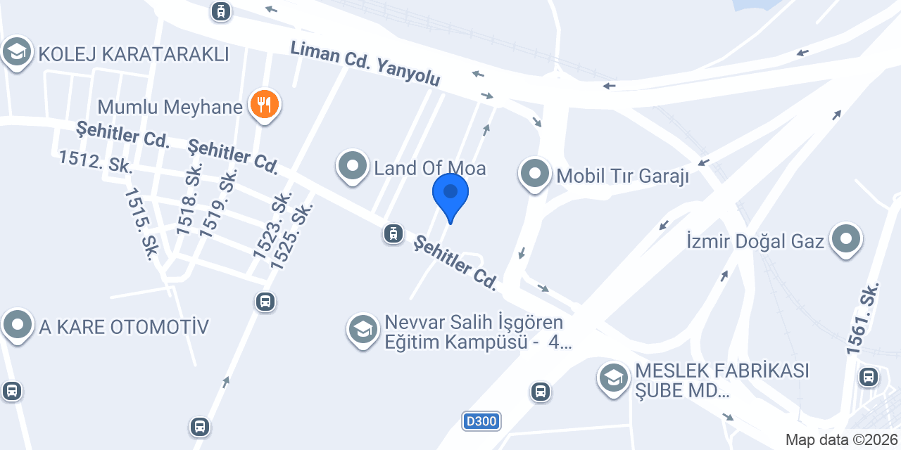 Eröz Otomotiv konumu