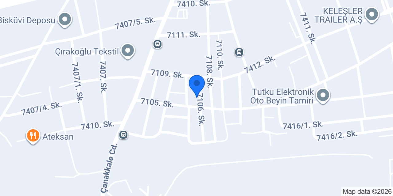 ÖTÜKEN MOBİLYA konumu