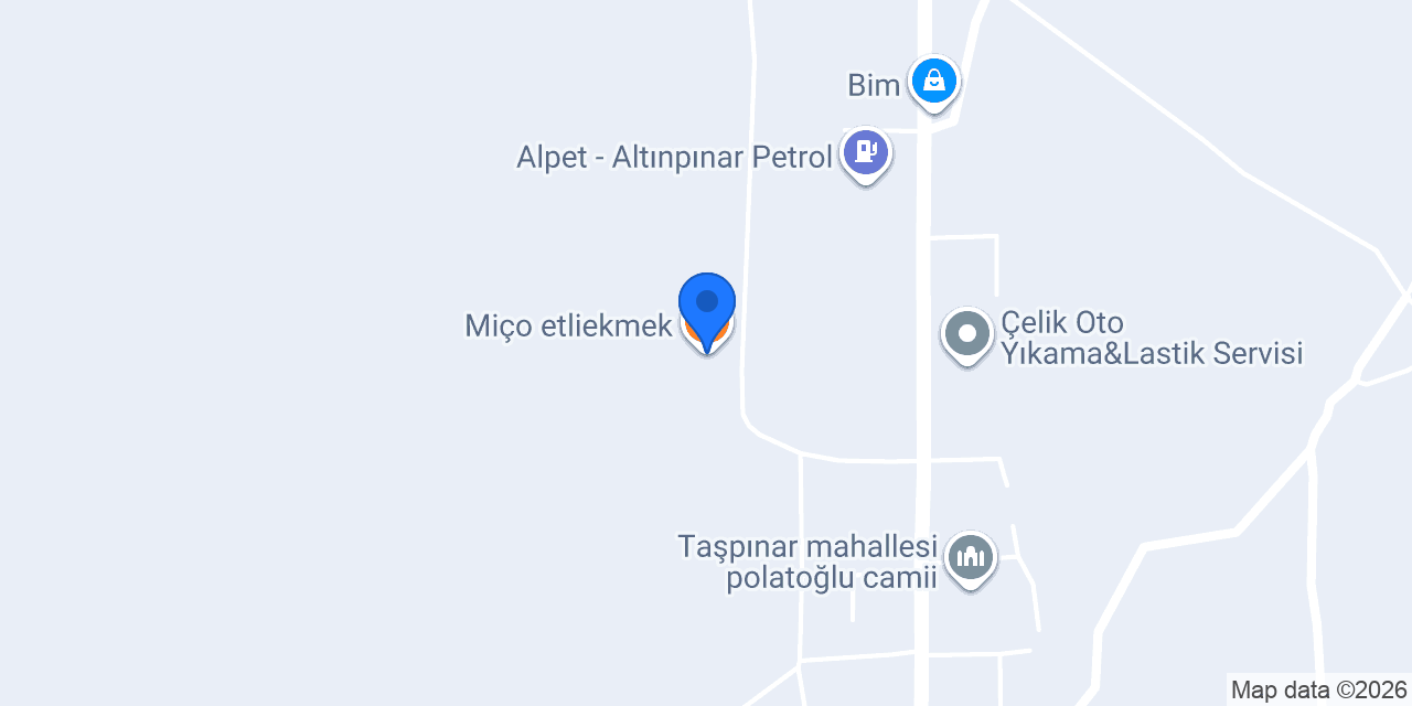 Miço etliekmek konumu