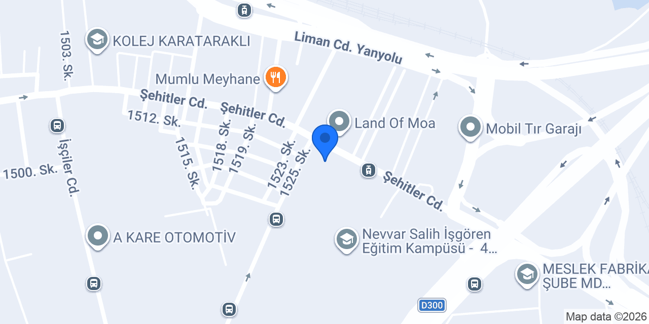 ALSANCAK UYGULAMA OTELİ konumu