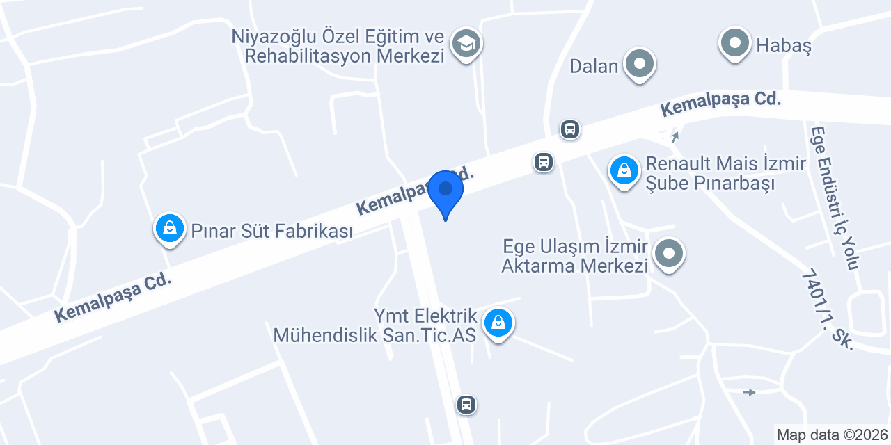 Kärcher Center İzmir konumu