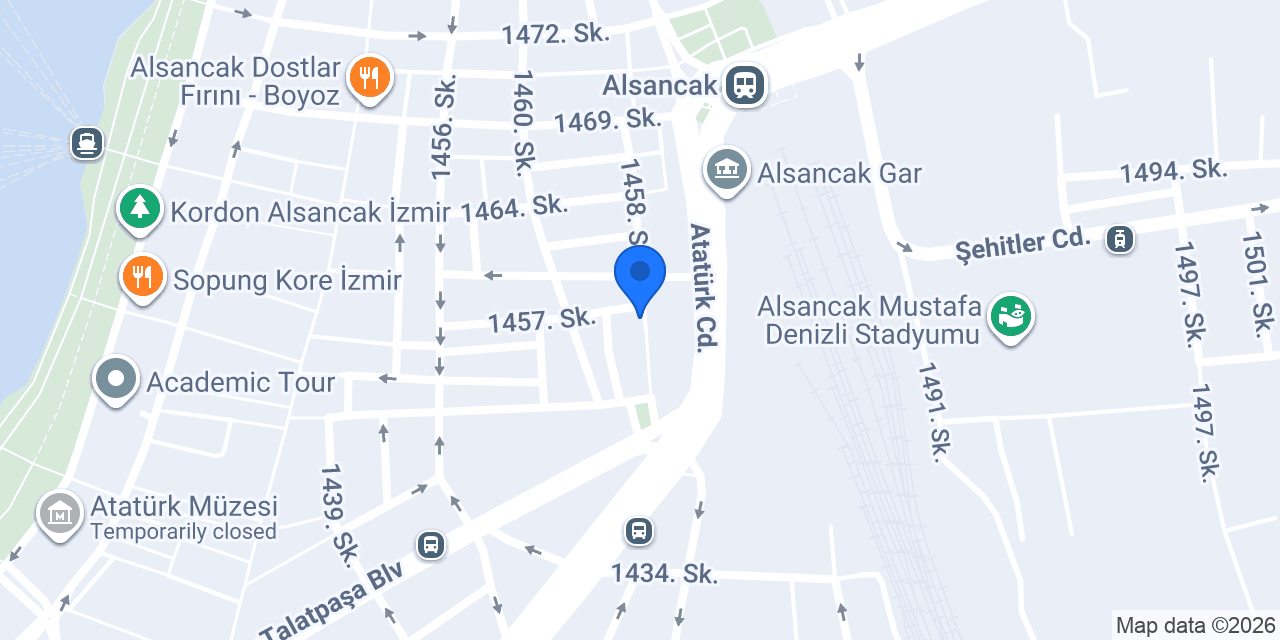 Tuğçe Aydınlıoğlu -Nail Bar - Alsancak konumu