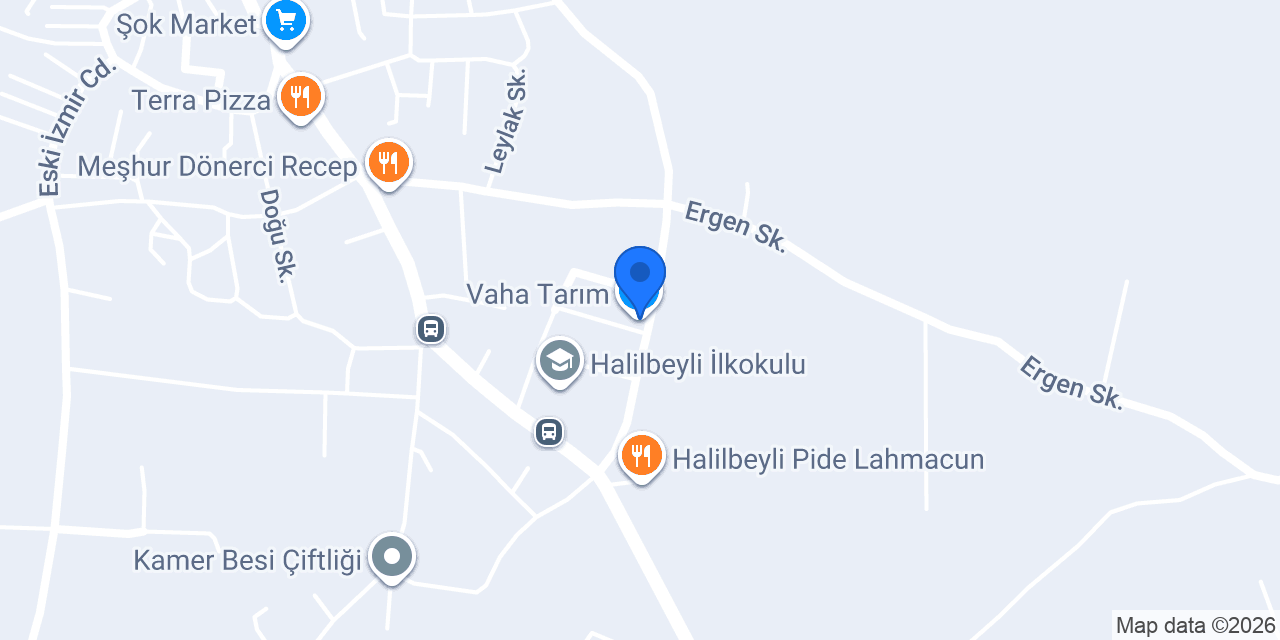 Vaha Tarım konumu