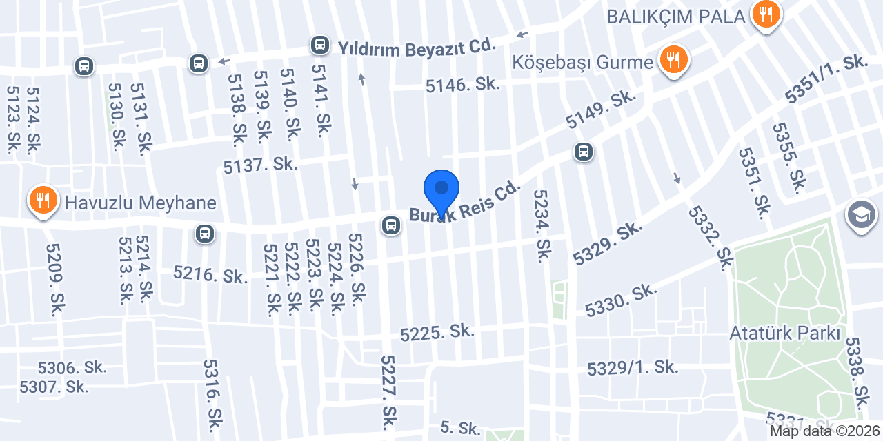 Furuna Boşnak Börekçisi konumu