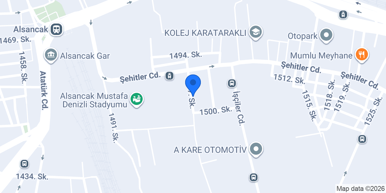 Sahne Alsancak konumu