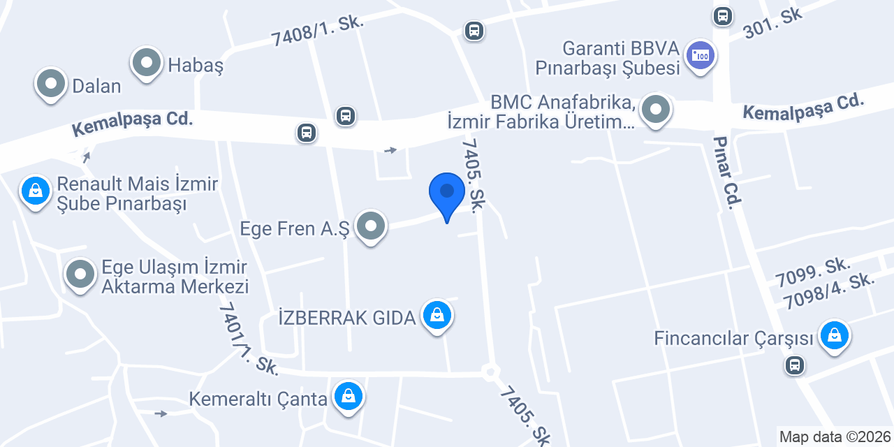 Dinç Grup konumu