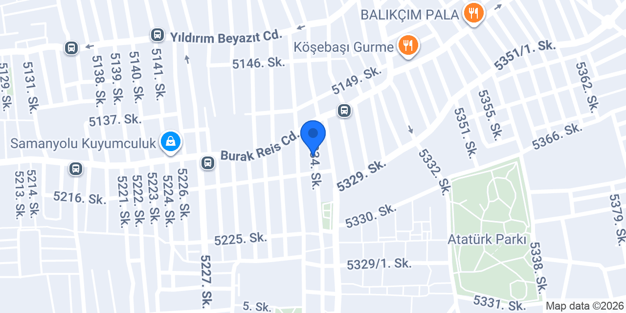 Çamdibi Terzi konumu