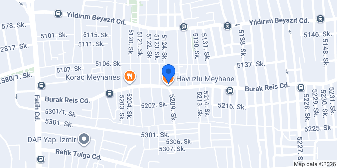 Havuzlu Meyhane konumu