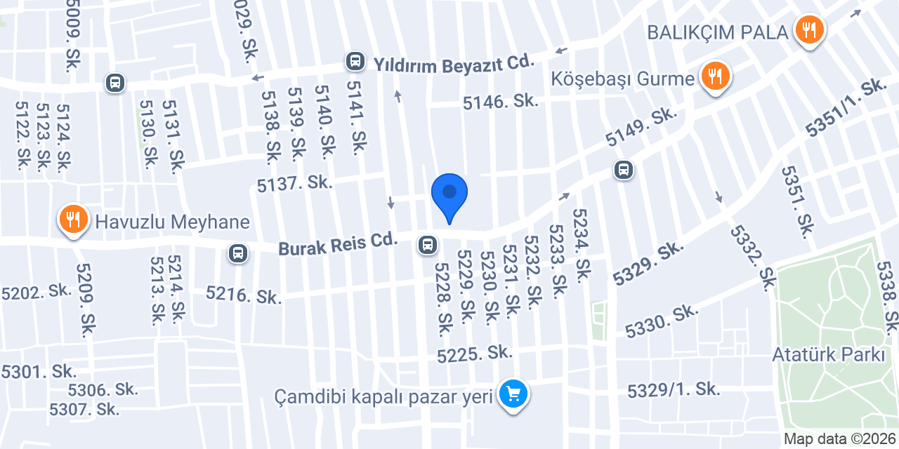 Yıldırım Beyazıt İlkokulu konumu