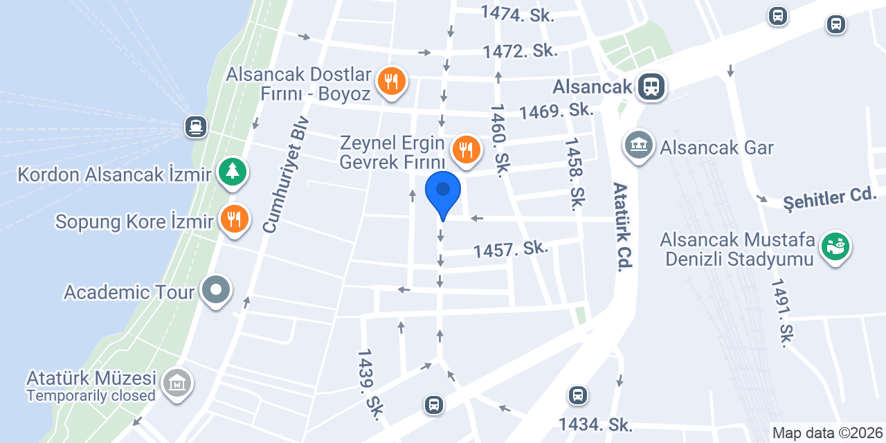 Çakıl Zeytin Cafe konumu