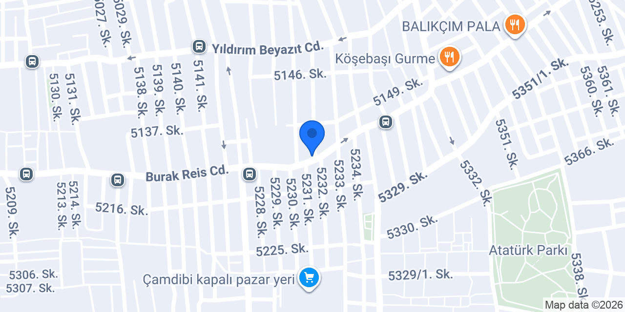 Çiçek Döner konumu