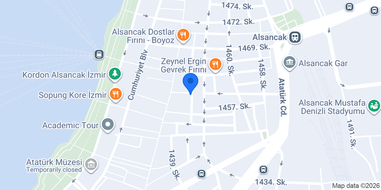 Otuzbeşlik Meyhane İzmir Escom konumu