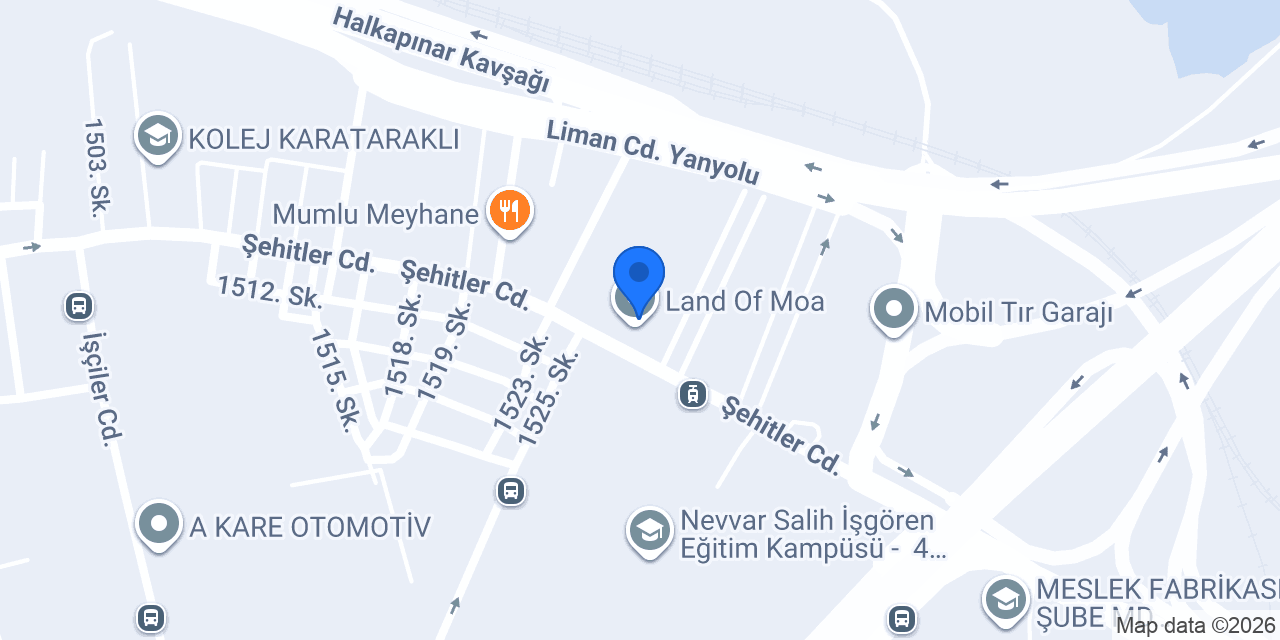 Land Of Moa konumu