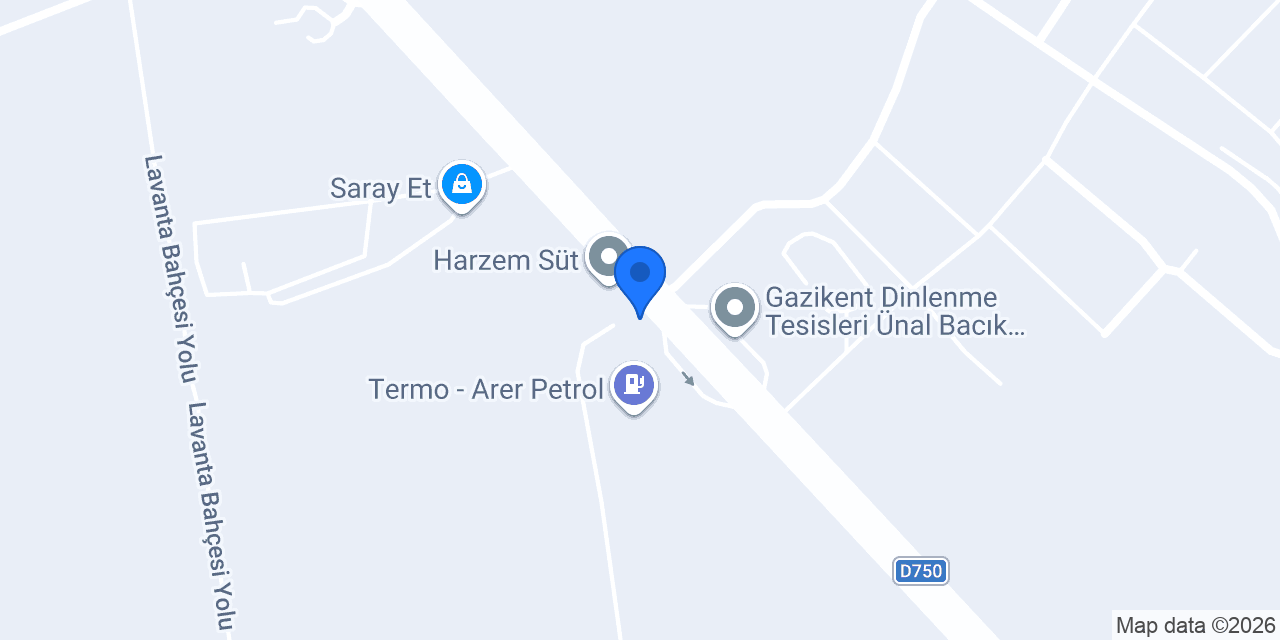 Pınarbaşı Dinlenme Tesisleri konumu