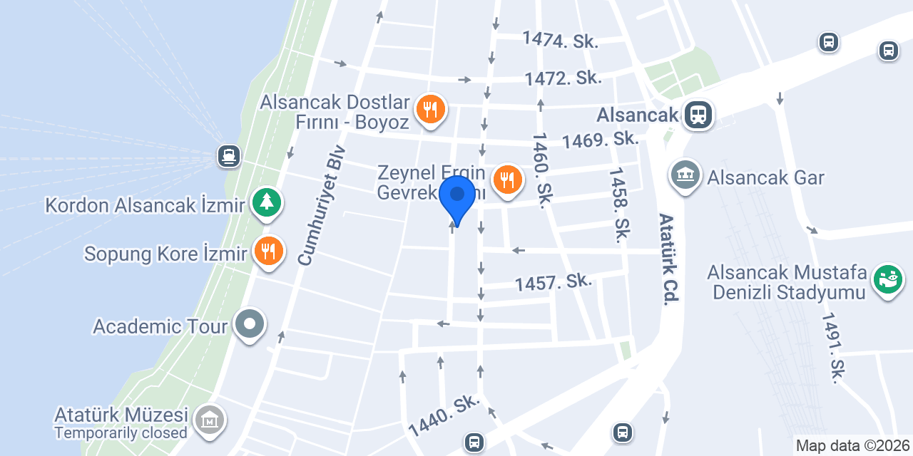 Hamurcu - Alsancak konumu