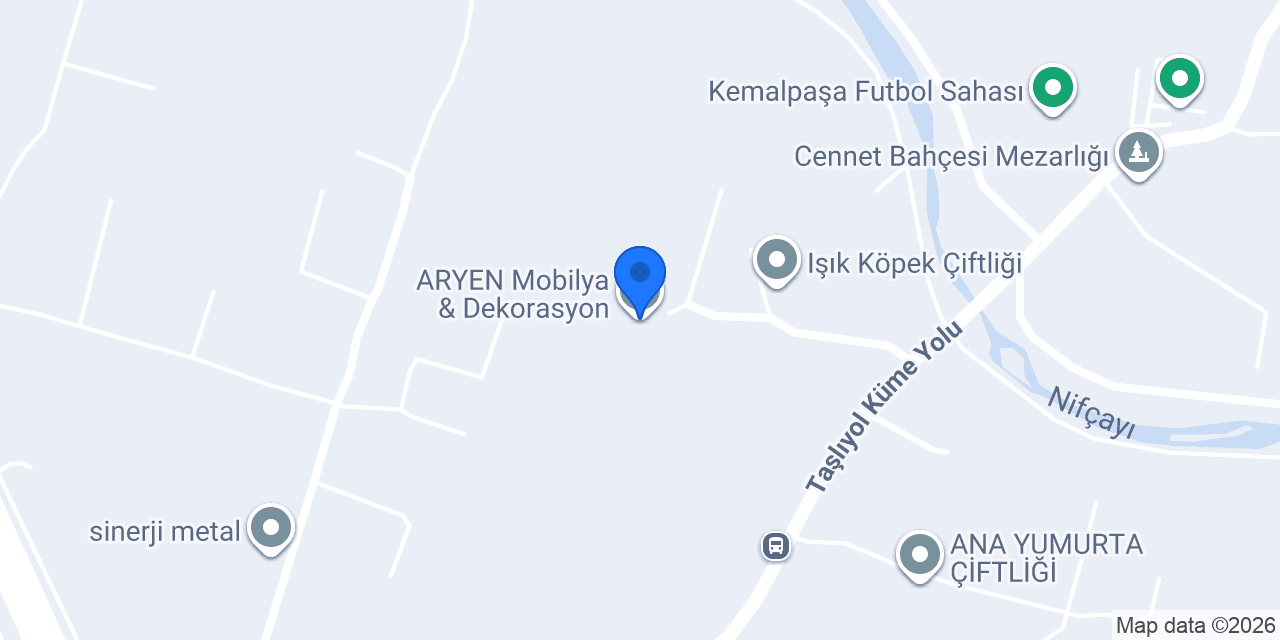 ARYEN Mobilya & Dekorasyon konumu