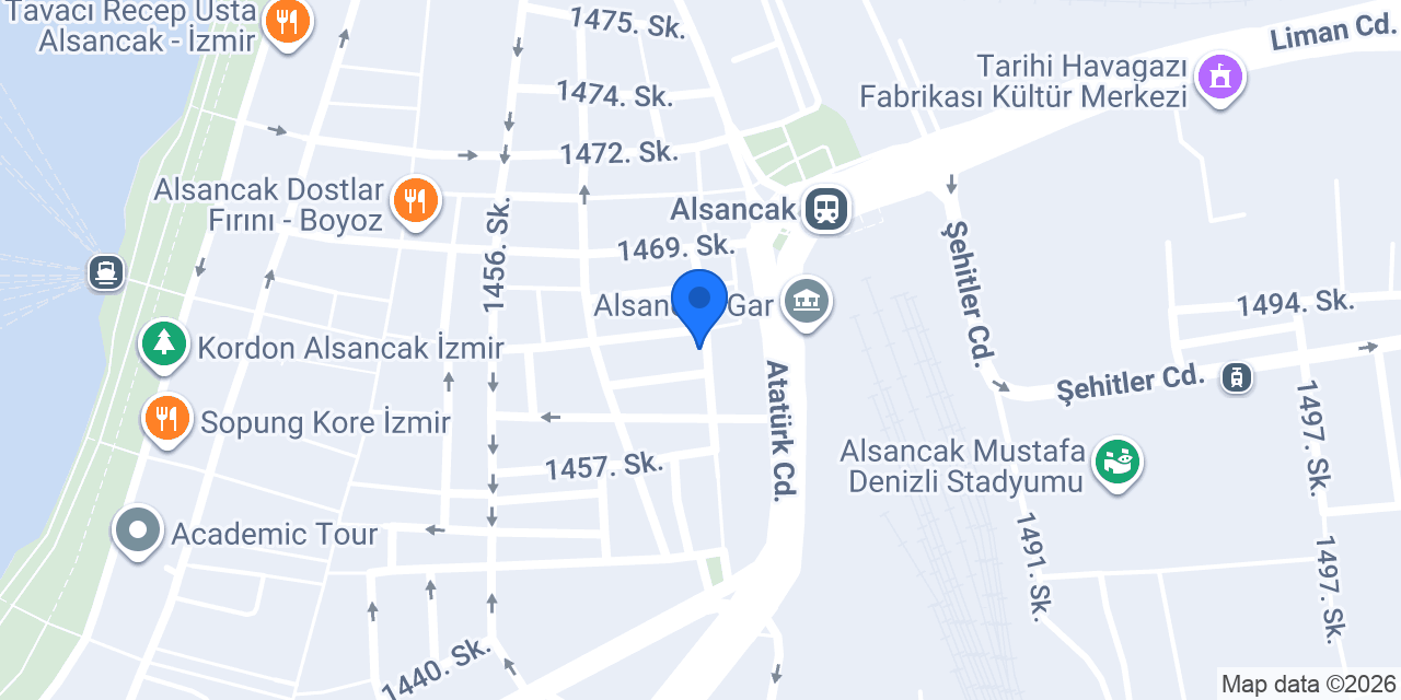 Ada Apart Otel konumu