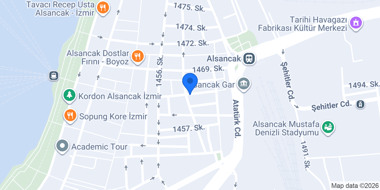 İzmir Öğrenci Koçu konumu