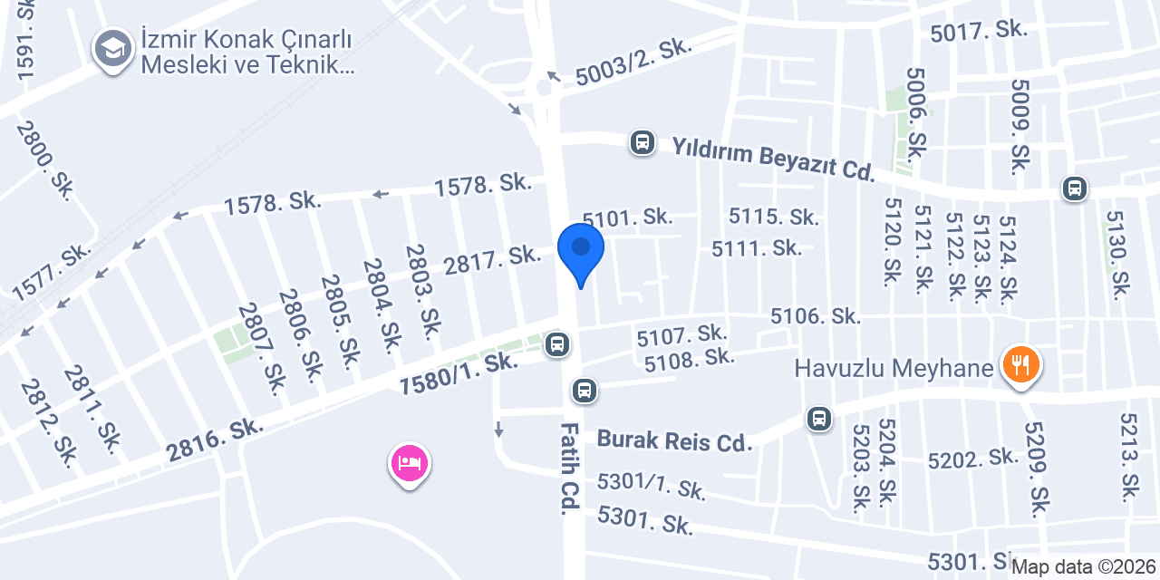 BORNOVA AÇIK LASTİKCİ konumu