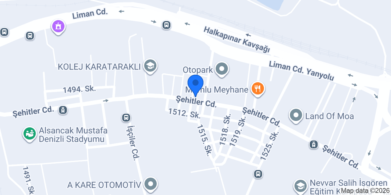 İzmir Tel Çit Sanayi konumu