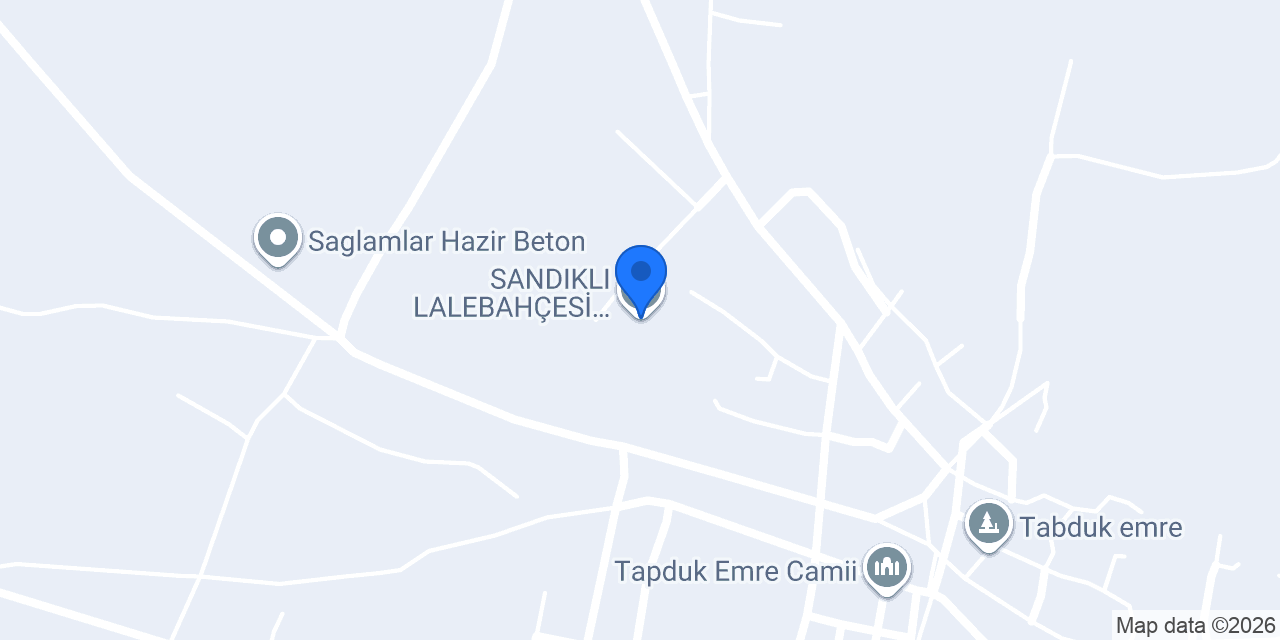 SANDIKLI LALEBAHÇESİ ANASINIFI / İLKOKULU konumu