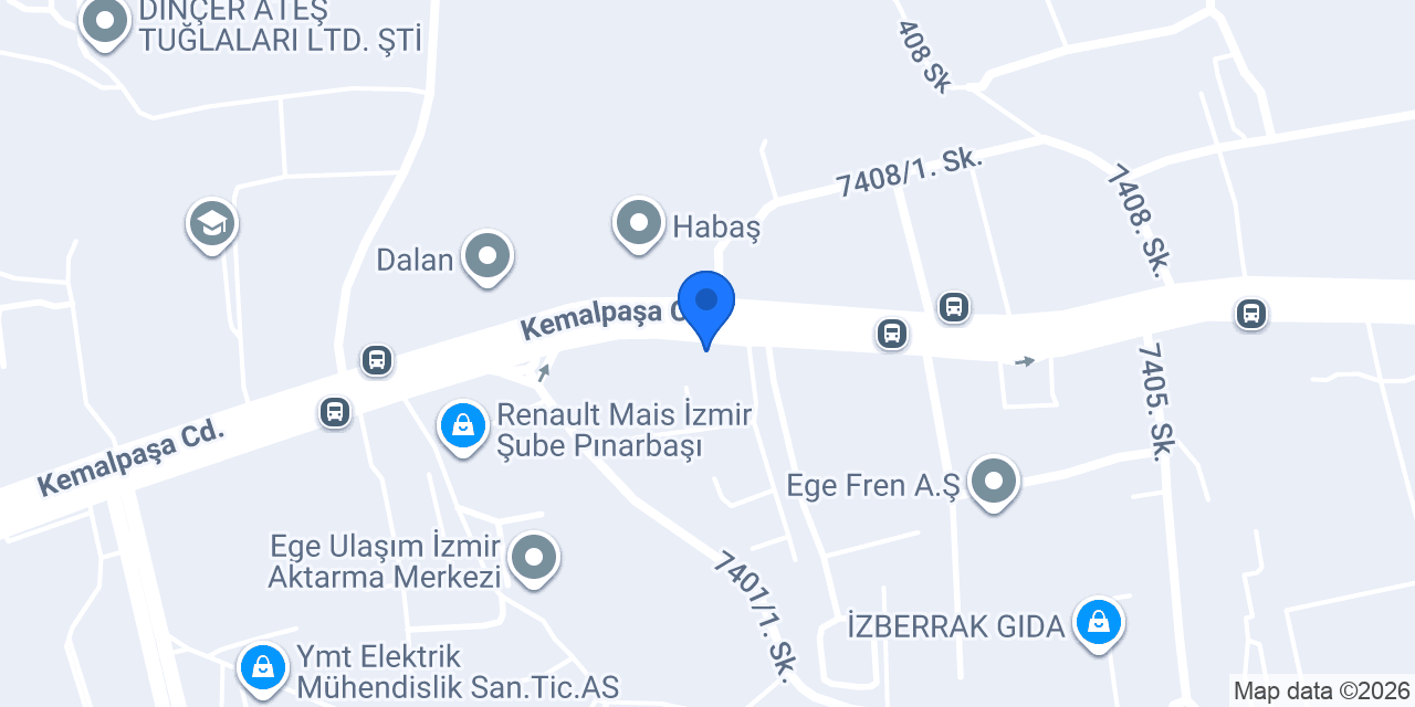 GMS TEKNİK HIRDAVAT İZMİR konumu