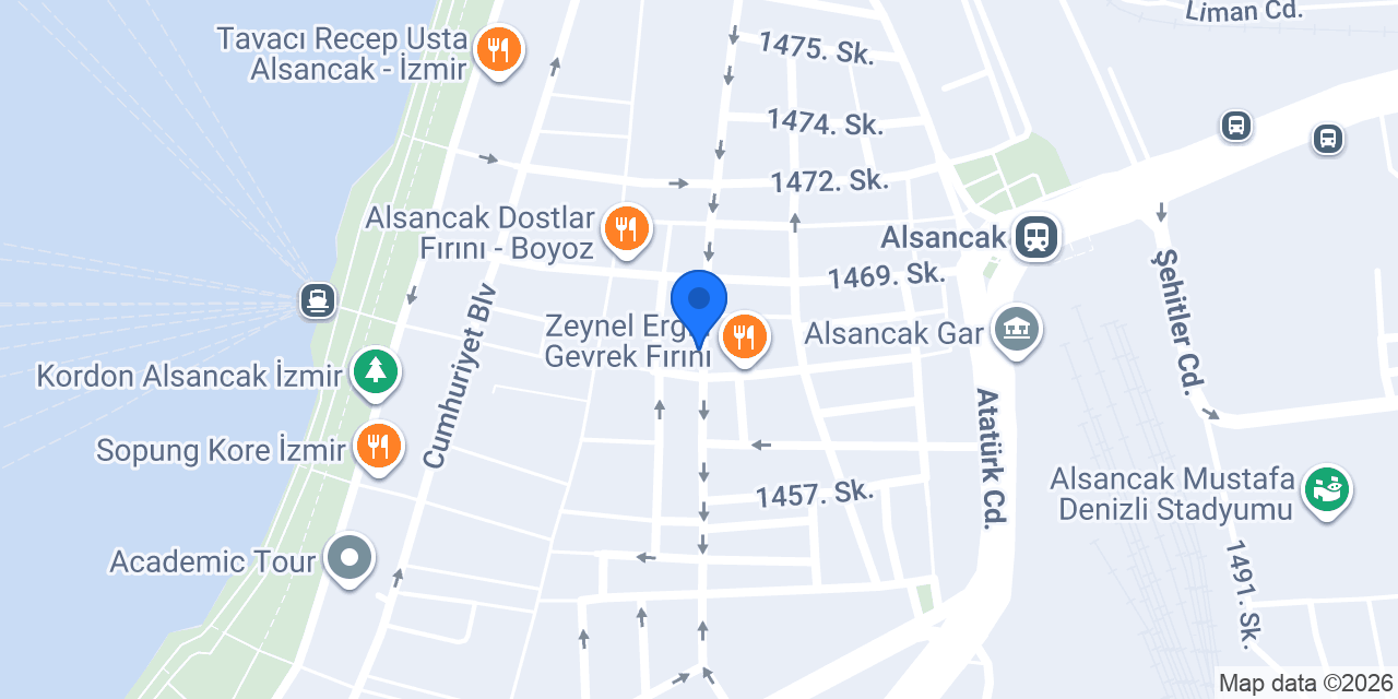 Alsancak Spa Masaj Salonu konumu