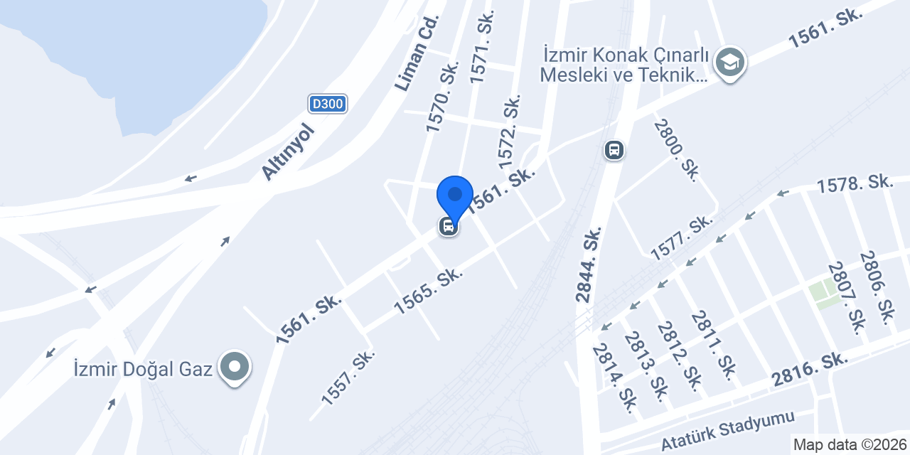 Alya Çiçek Tasarım konumu