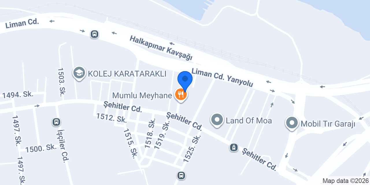 Yüz Alsancak konumu
