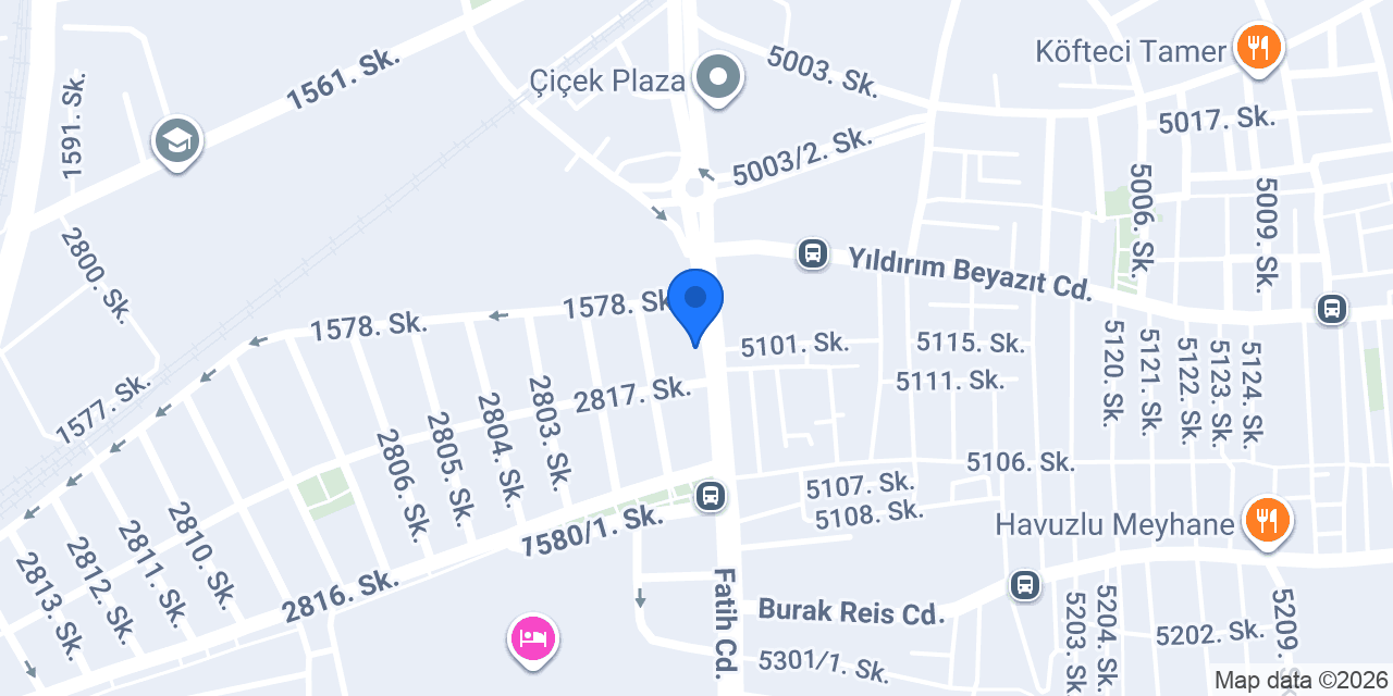 Dönerci Yusuf Usta konumu